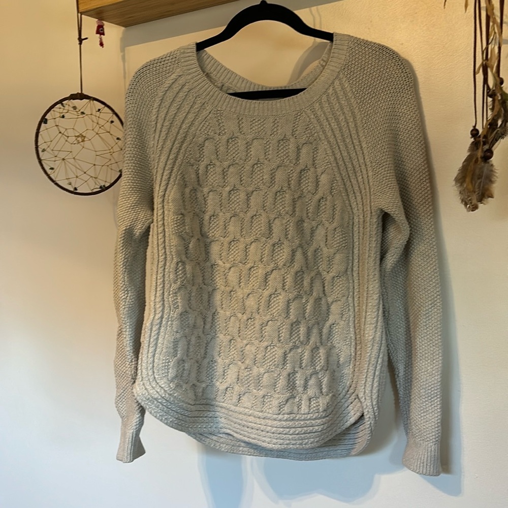 Knit sweater, size L, like new condition